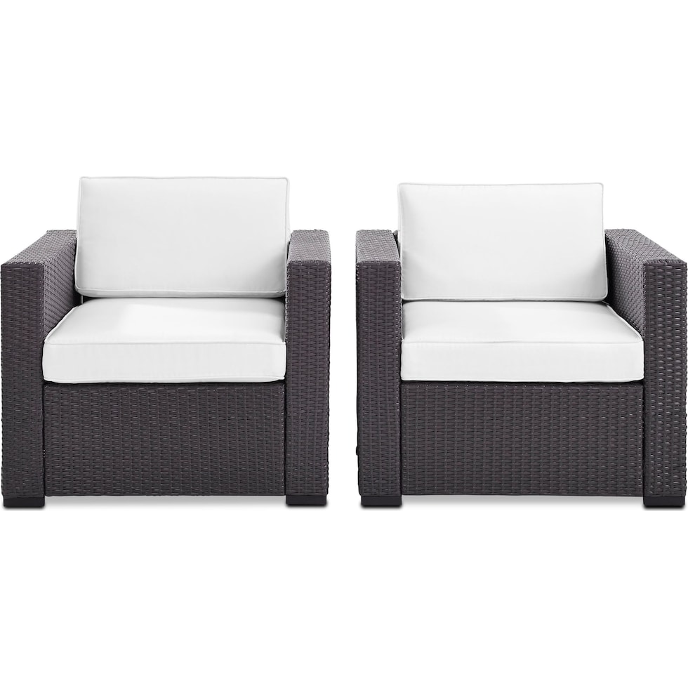 isla white outdoor chair   