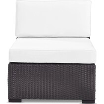 isla white outdoor chair   