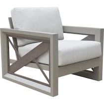 islander gray outdoor chair   