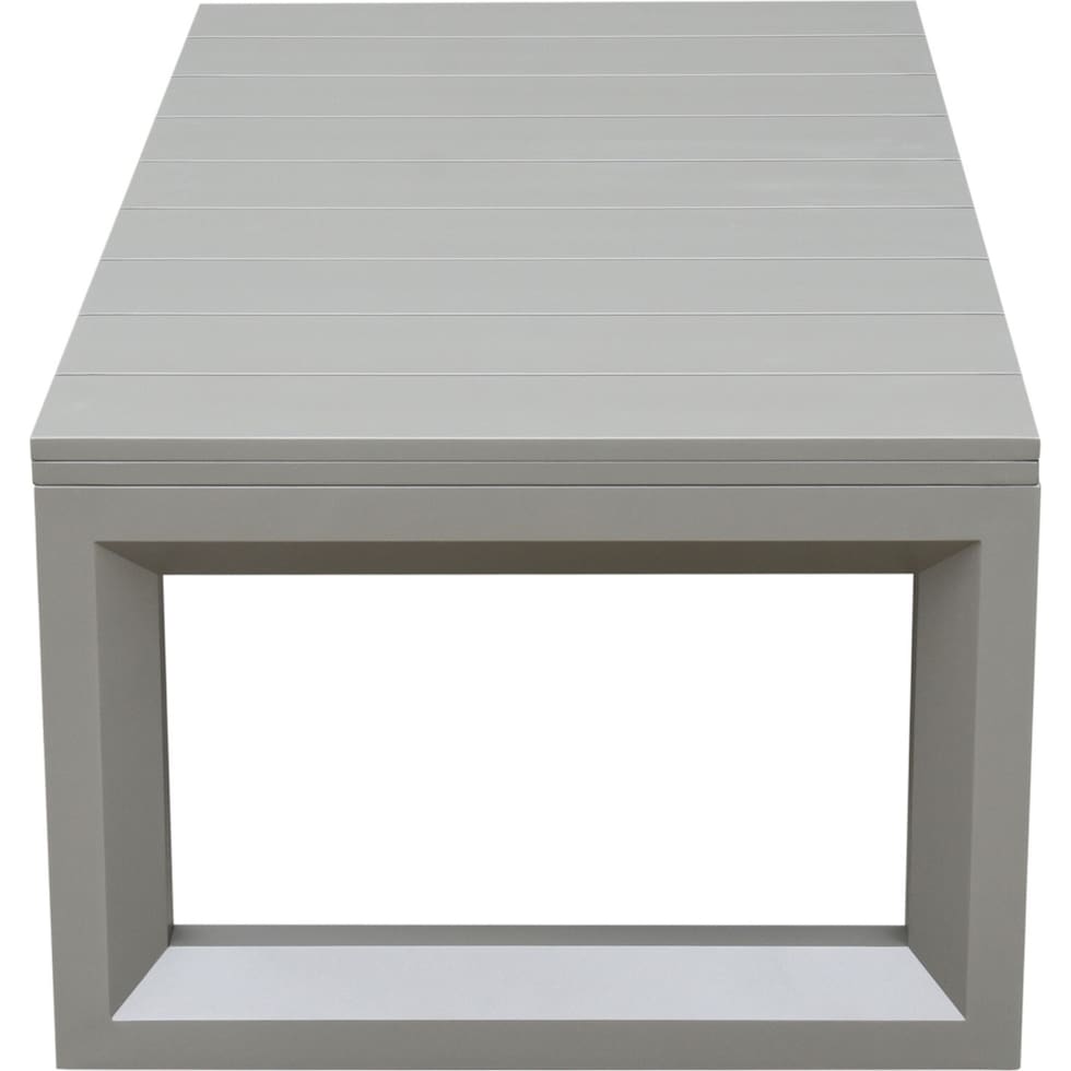 islander gray outdoor coffee table   