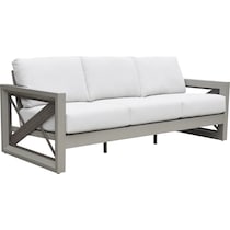 islander gray outdoor sofa   