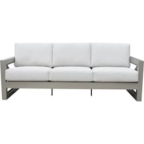 islander gray outdoor sofa   