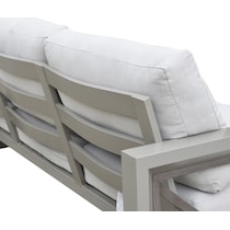 islander gray outdoor sofa   