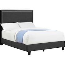 itzel gray full bed   