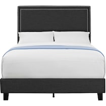 itzel gray full bed   