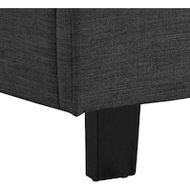 itzel gray full bed   