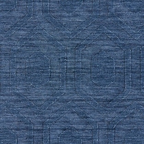 ives blue area rug  x    