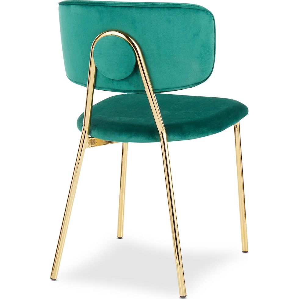 ivy green dining chair   