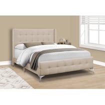 jace neutral queen bed   