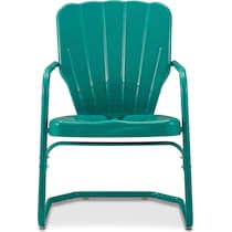 jack blue outdoor chair   