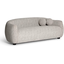 jackie black white sofa   