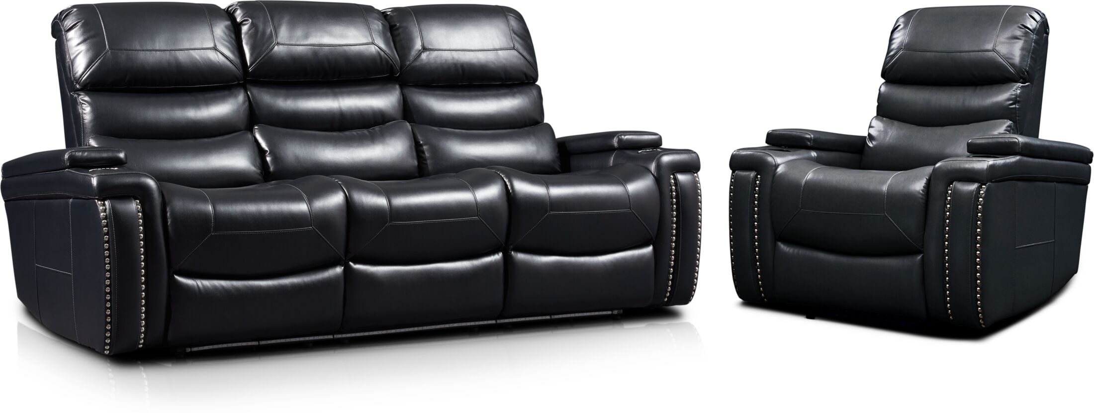 Jackson Triple Power Reclining Sofa and Recliner Set Value City Furniture