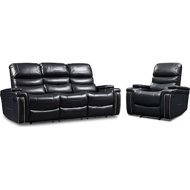 Jackson Manual Reclining Sofa and Recliner Set