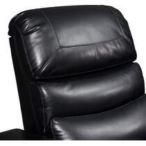 jackson black  pc power reclining living room   