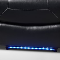 jackson black recliner   