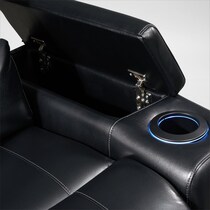 jackson black sectional   