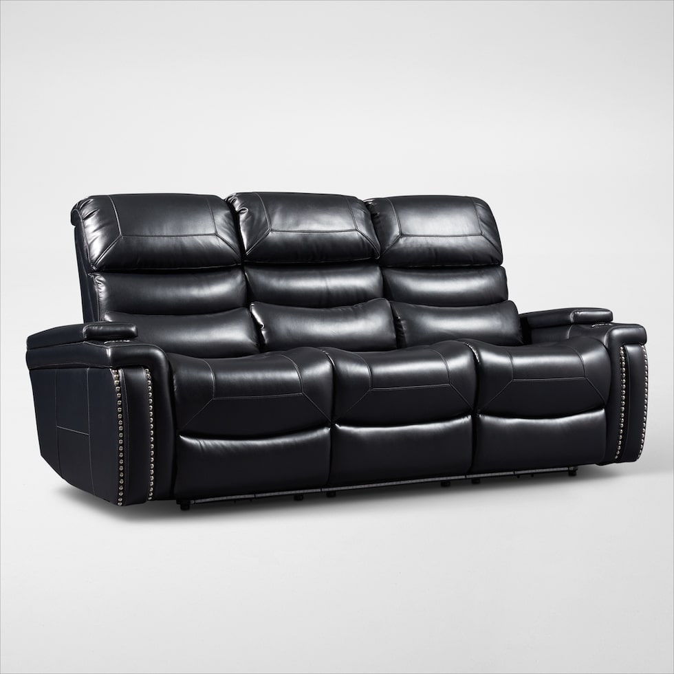 jackson black sofa   