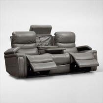 jackson gray  pc power reclining living room   