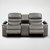 jackson gray loveseat   
