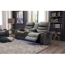 jackson gray loveseat   