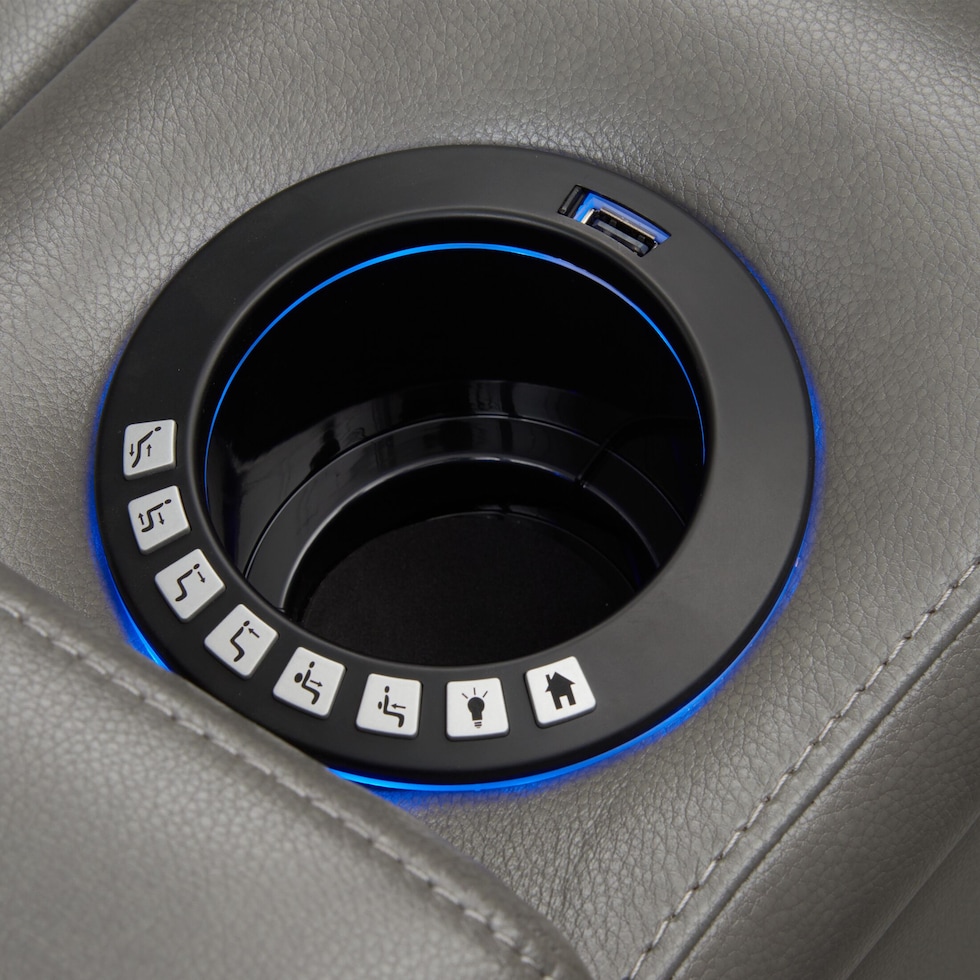 jackson gray loveseat   