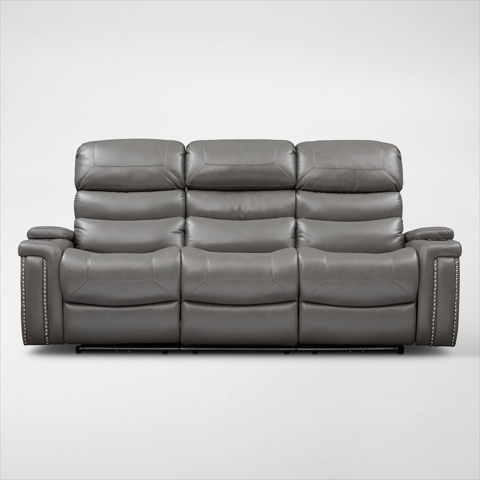 jackson gray loveseat   