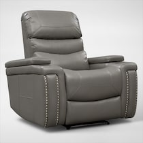 jackson gray power recliner   