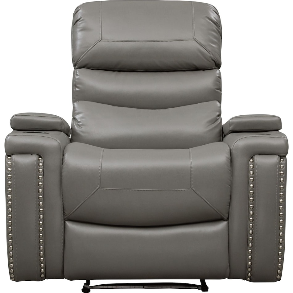 jackson gray power recliner   