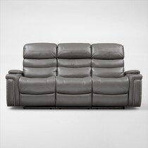 jackson gray power recliner   