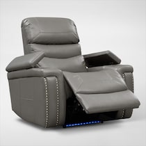 jackson gray recliner   