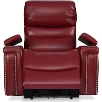 jackson red recliner   