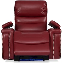 jackson red recliner   