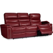 jackson red sofa   