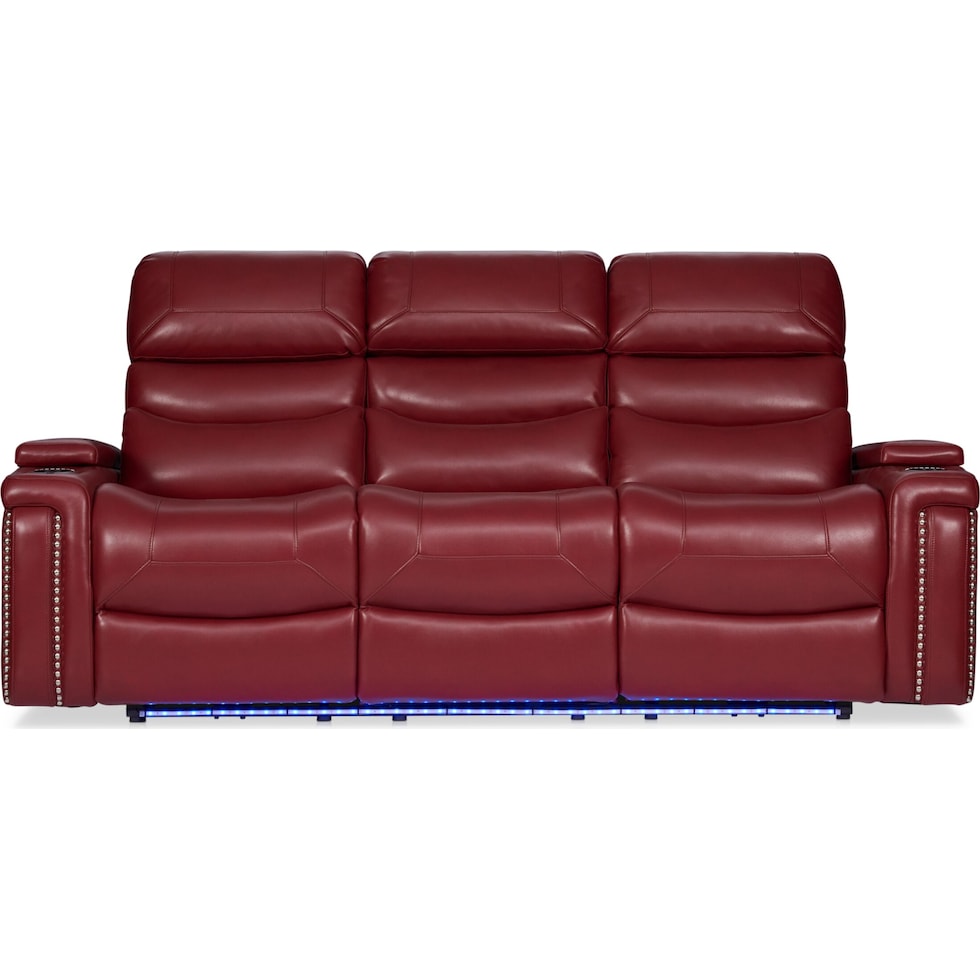 jackson red sofa   