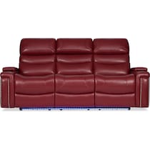 jackson red sofa   