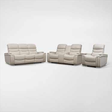 Jackson Triple-Power Reclining Sofa, Loveseat, and Recliner