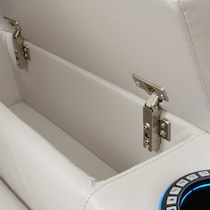 jackson white recliner   