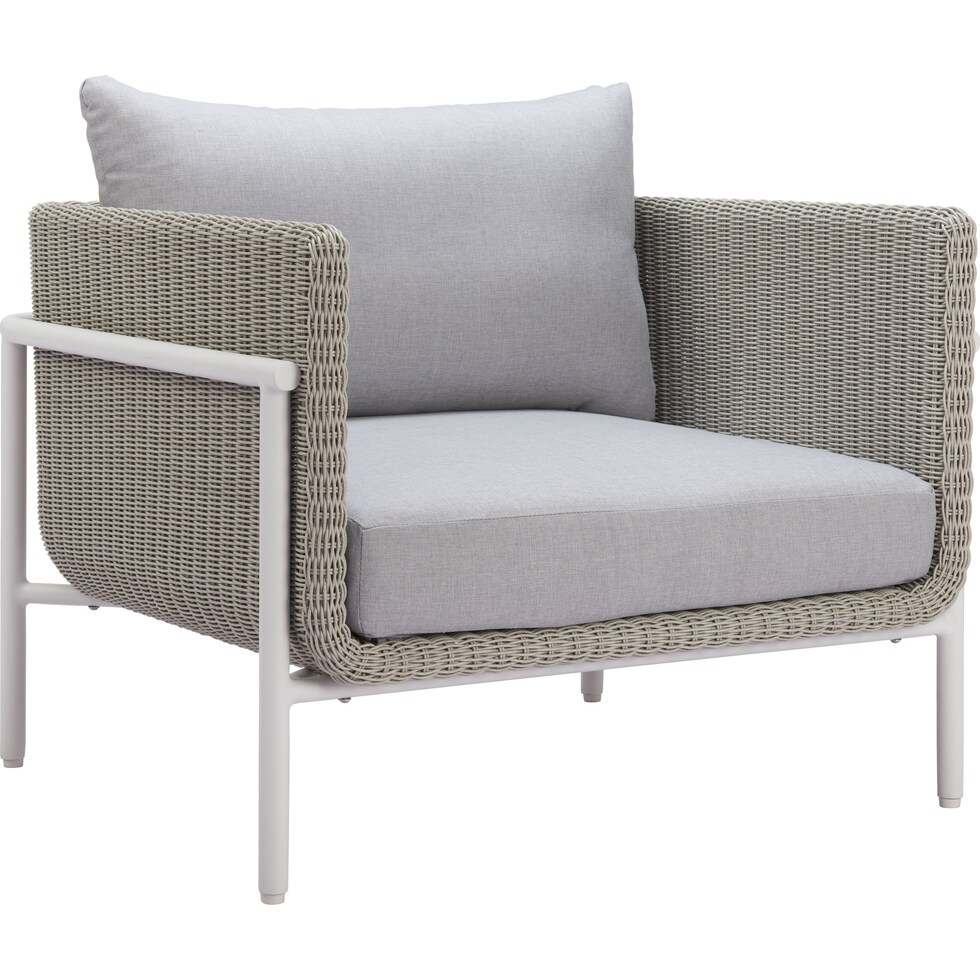 jacksonville gray outdoor chair   