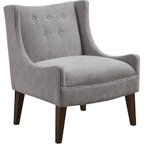 jaclyn gray accent chair   