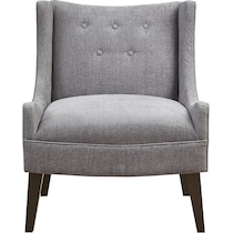 jaclyn gray accent chair   