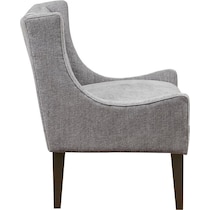 jaclyn gray accent chair   