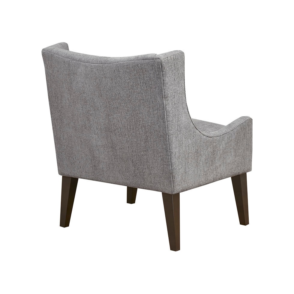 jaclyn gray accent chair   