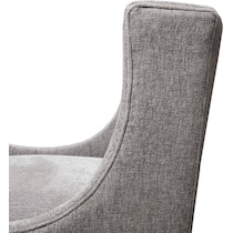 jaclyn gray accent chair   