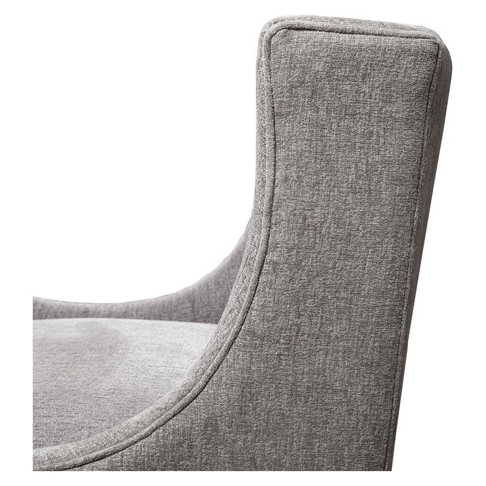 jaclyn gray accent chair   