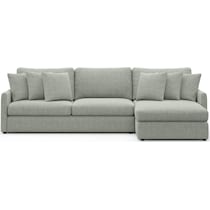jaden blue sectional   