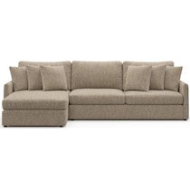 jaden light brown sectional   