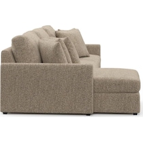 jaden light brown sectional   