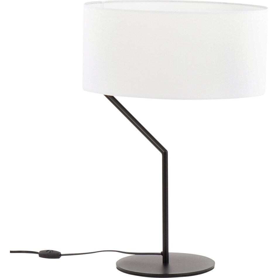 jago black white floor lamp   