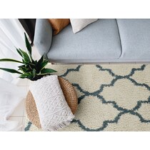 jalisco white rug   