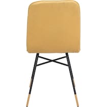 james yellow dining chair   